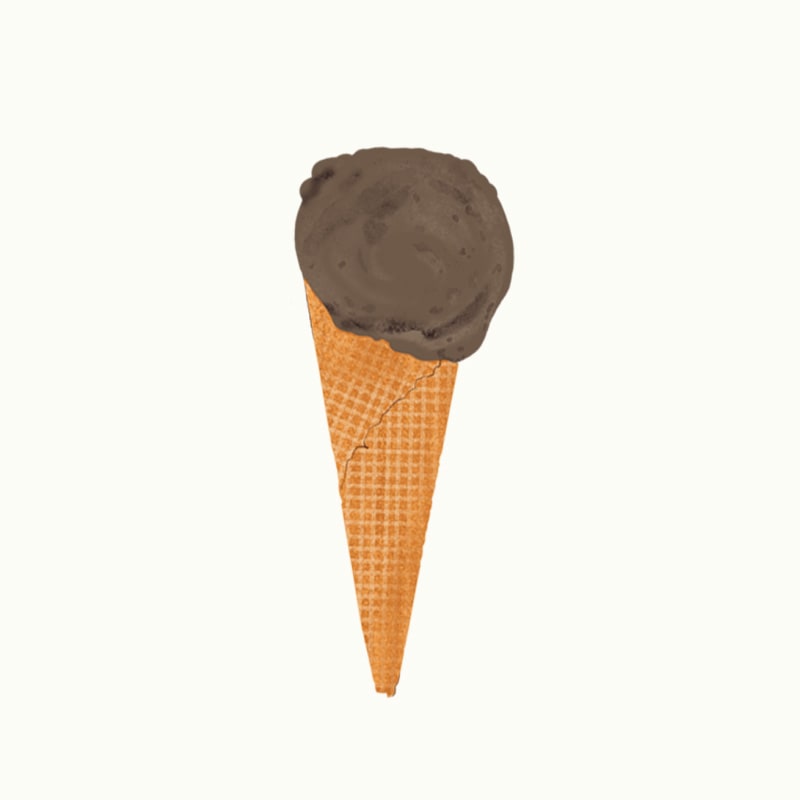 Cono de 1 sabor (1 bola) en Orso Orso: Cono 1 sabor
